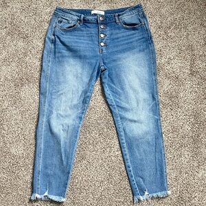 Kancan Women's Blue Denim Jeans size 15/31